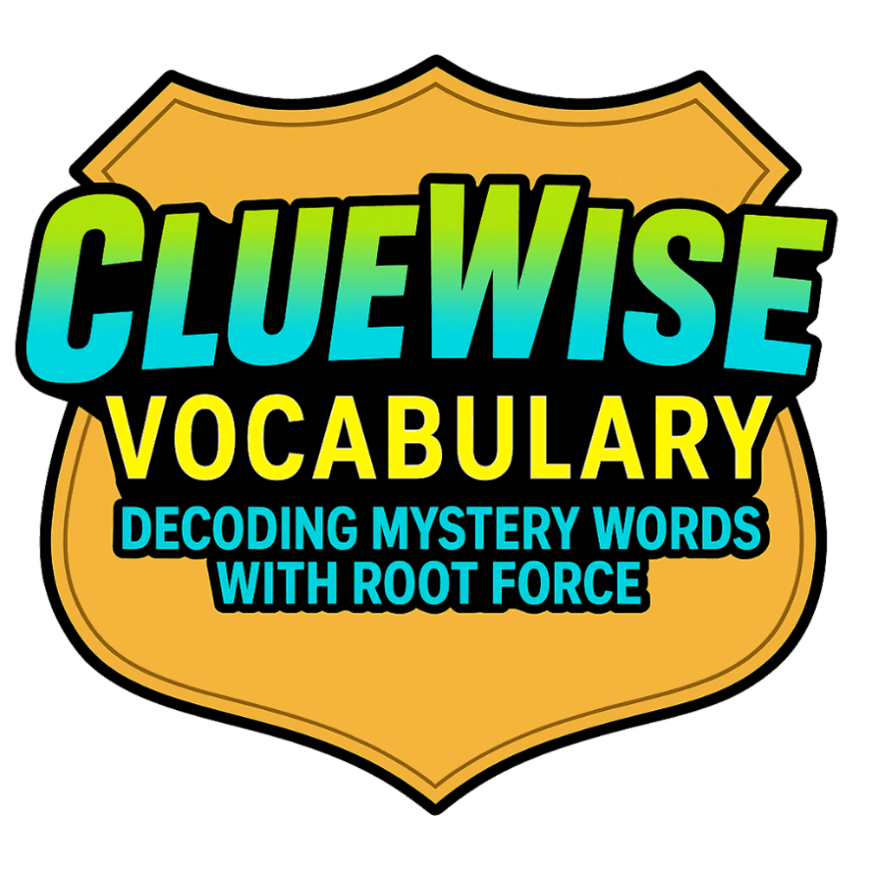 ClueWise Vocab Title Badge